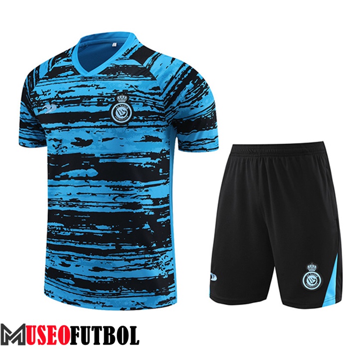 Camiseta Entrenamiento + Cortos Al-Nassr FC Azul Claro 2023/2023