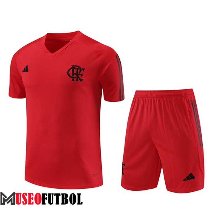 Camiseta Entrenamiento + Cortos Flamenco Rojo 2023/2024