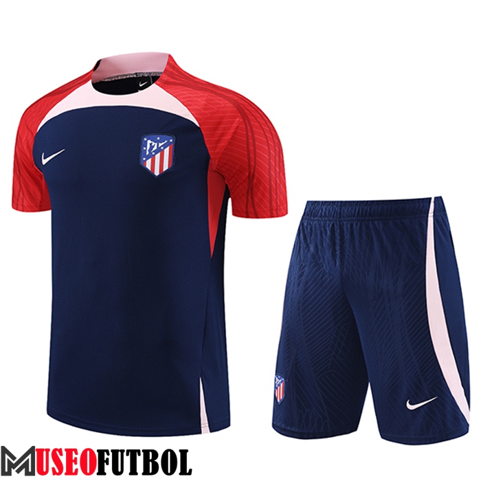 Camiseta Entrenamiento + Cortos Atletico Madrid Azul marino 2023/2024