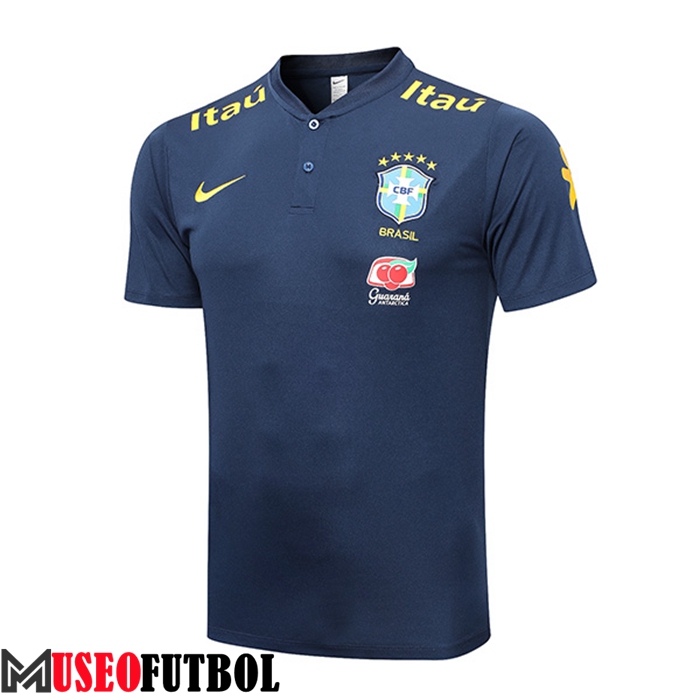 Camiseta Polo Brasil Azul marino 2023/2023