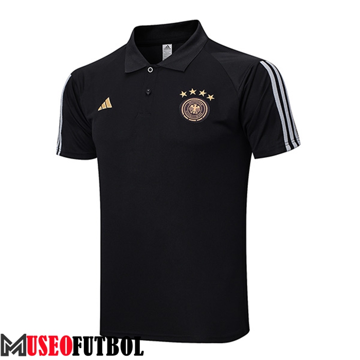 Camiseta Polo Alemania Negro 2023/2023 -02