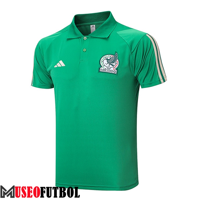 Camiseta Polo México Verde 2023/2023