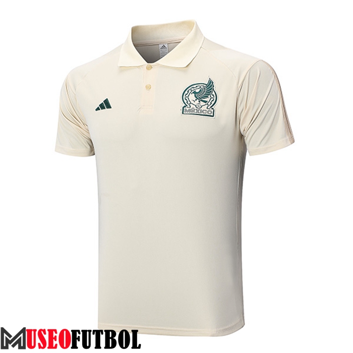 Camiseta Polo México Beige 2023/2023