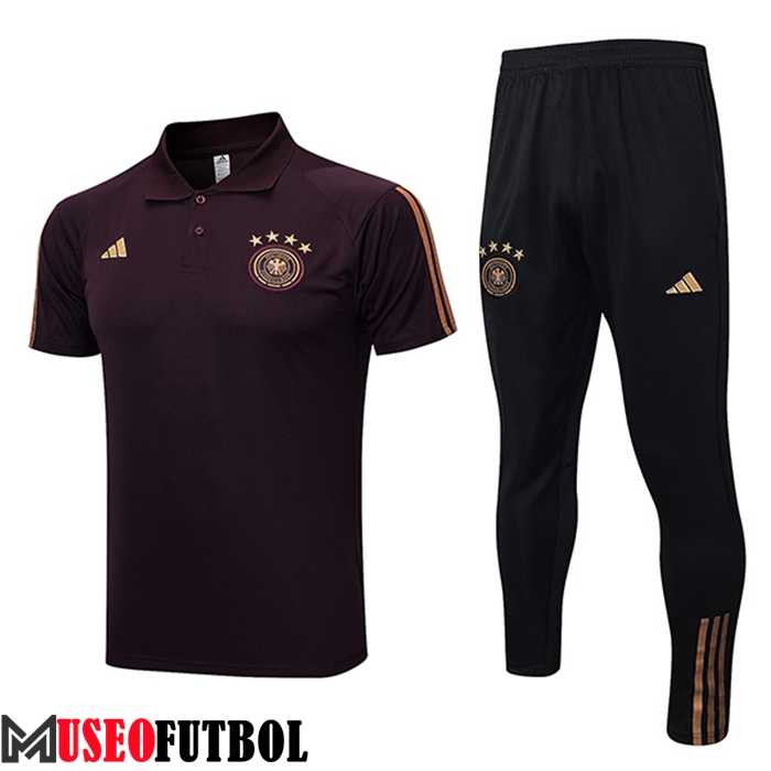 Camiseta Polo Alemania Marrón 2023/2023