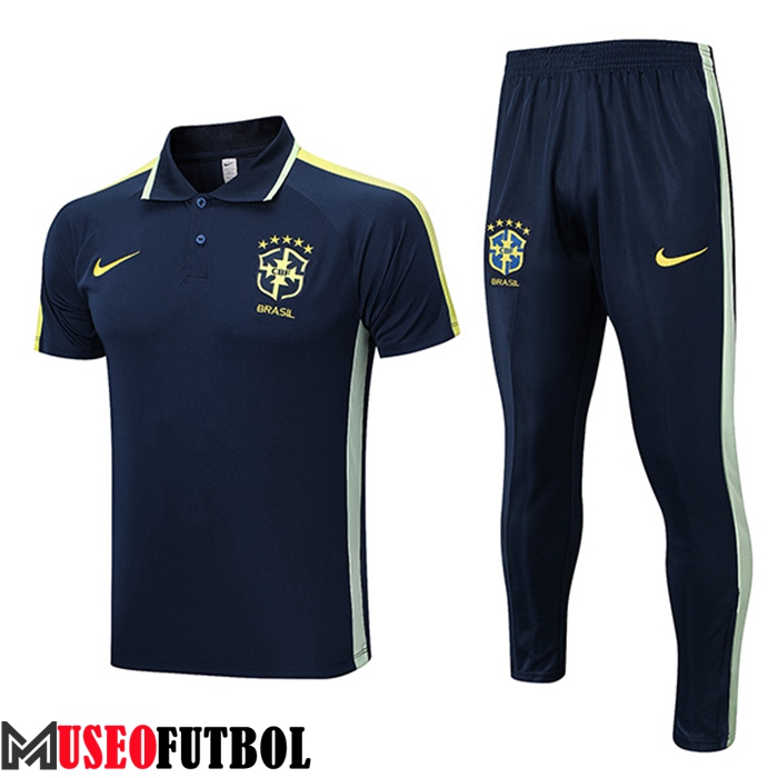 Camiseta Polo Brasil Azul marino 2023/2023