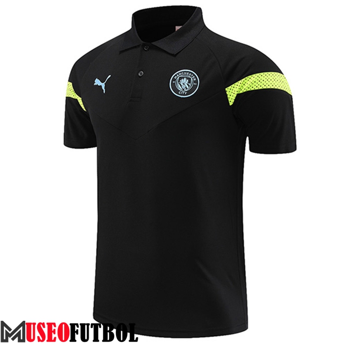 Camiseta Polo Manchester City Negro 2023/2023