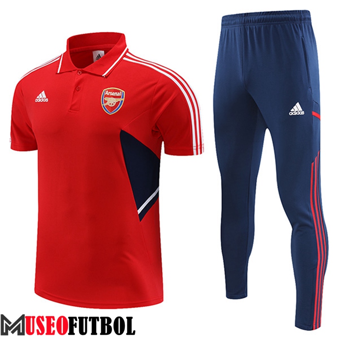 Camiseta Polo Arsenal Rojo 2023/2023