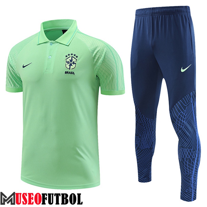 Camiseta Polo Brasil Verde 2023/2023