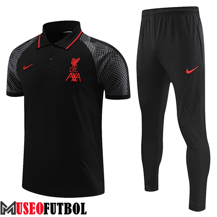 Camiseta Polo FC Liverpool Negro 2023/2023