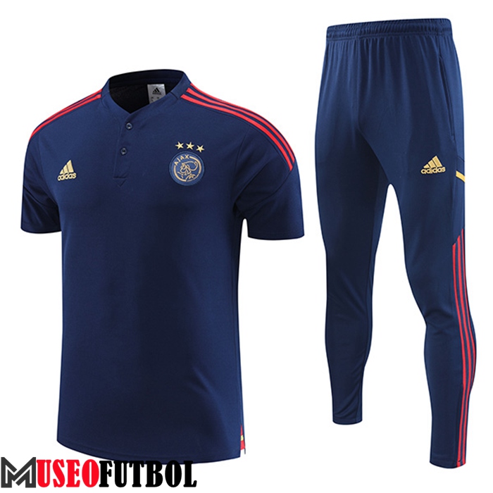 Camiseta Polo Ajax Azul marino 2023/2023