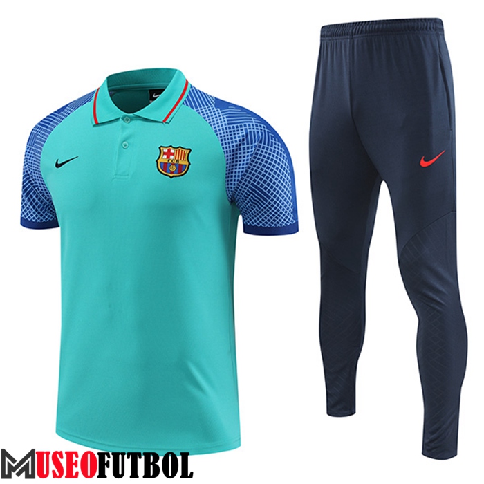 Camiseta Polo FC Barcelona Verde 2023/2023