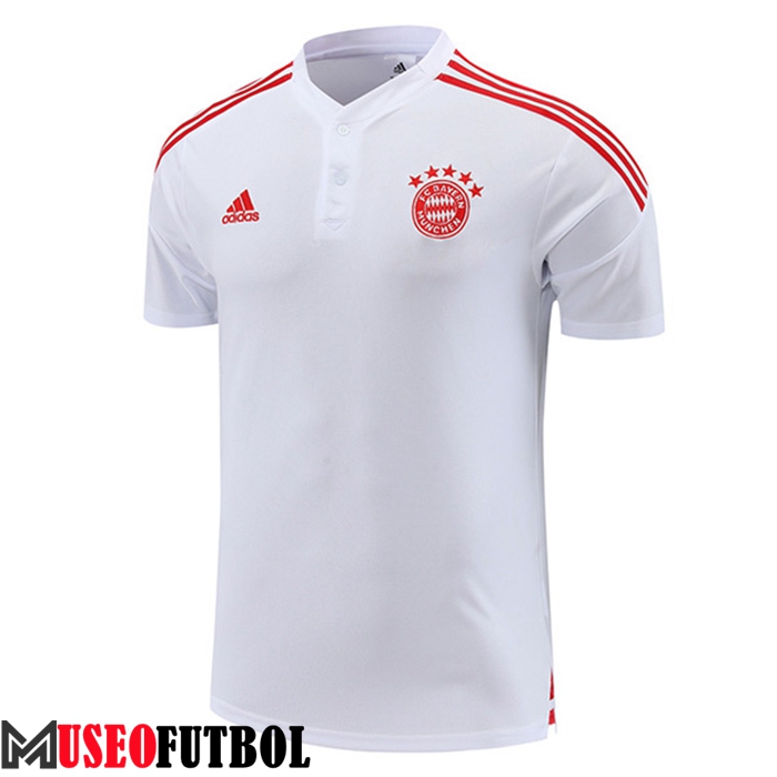 Camiseta Polo Bayern Munich Blanco 2023/2023