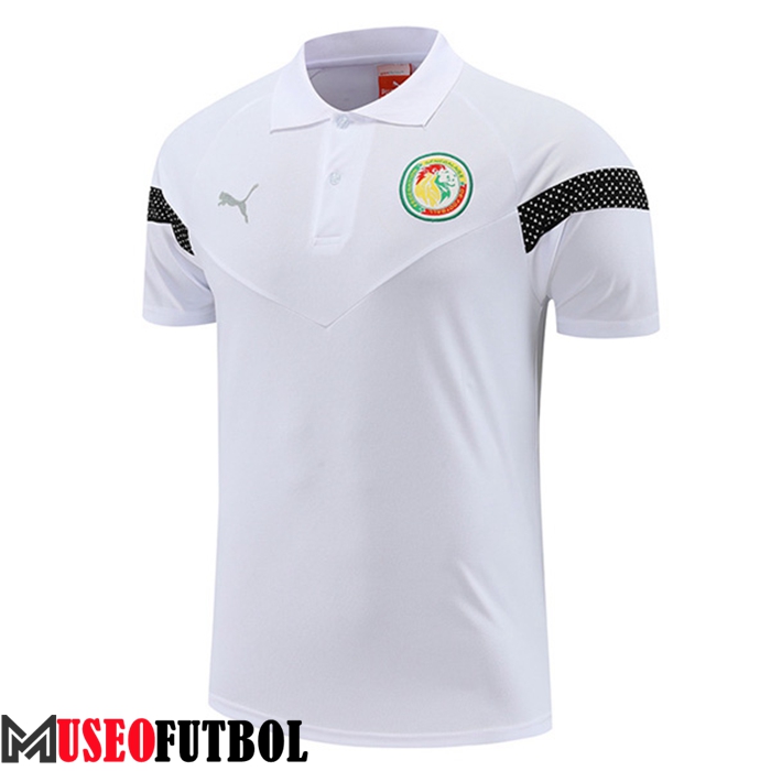 Camiseta Polo Senegal Blanco 2023/2023