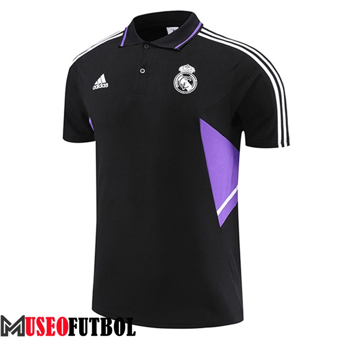 Camiseta Polo Real Madrid Negro 2023/2023