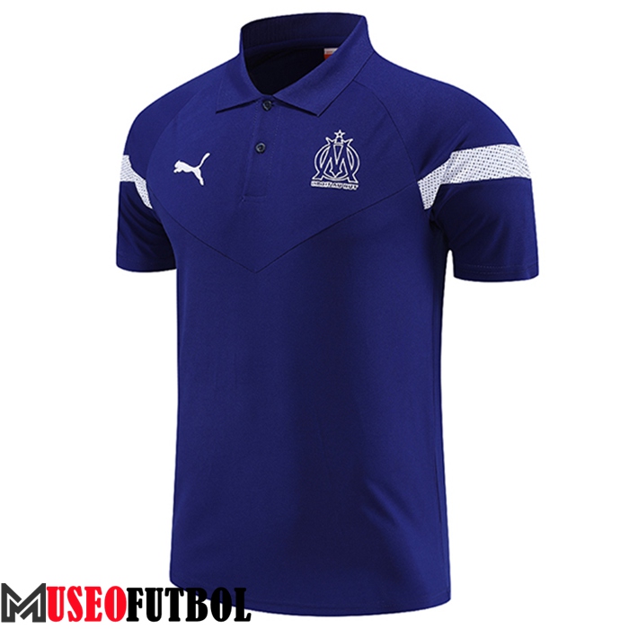 Camiseta Polo Marsella Azul 2023/2023