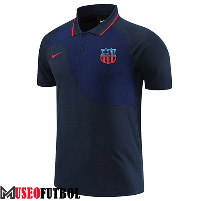 Camiseta Polo FC Barcelona Azul marino 2023/2023