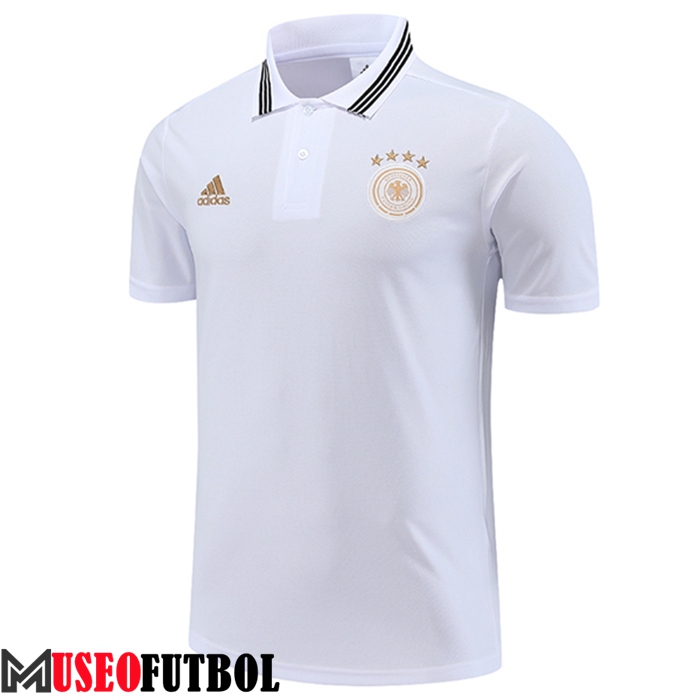 Camiseta Polo Alemania Blanco 2023/2023