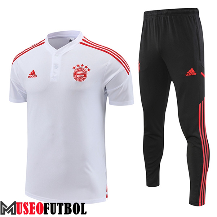 Camiseta Polo Bayern Munich Blanco 2023/2023