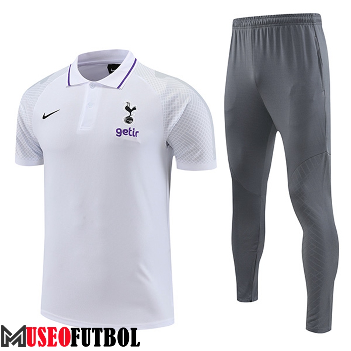 Camiseta Polo Tottenham Hotspur Blanco 2023/2023