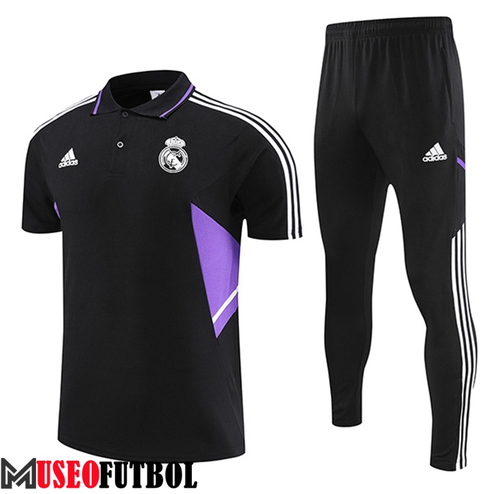 Camiseta Polo Real Madrid Negro 2023/2023