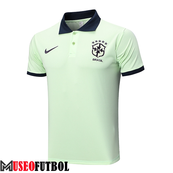 Camiseta Polo Brasil Púrpura 2023/2024