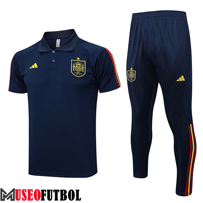 Camiseta Polo España Azul marino 2023/2024