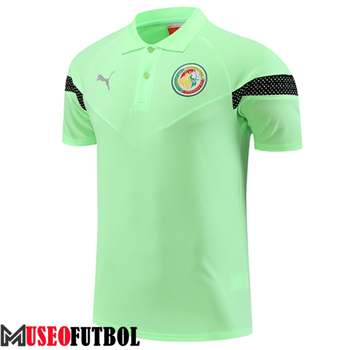 Camiseta Polo Senegal Verde 2022/2023