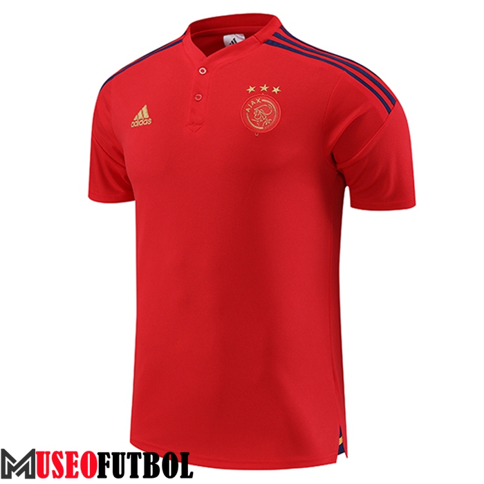 Camiseta Polo Ajax Rojo 2022/2023