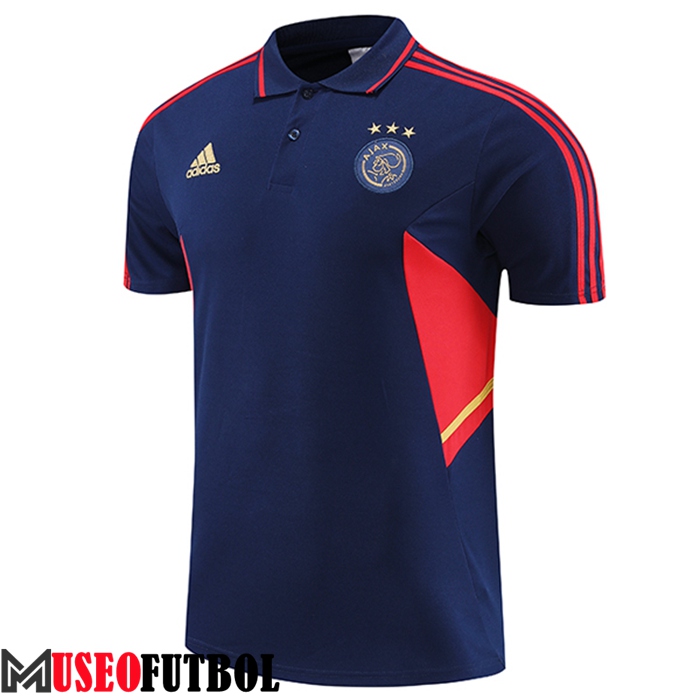 Camiseta Polo Ajax Azul marino 2022/2023