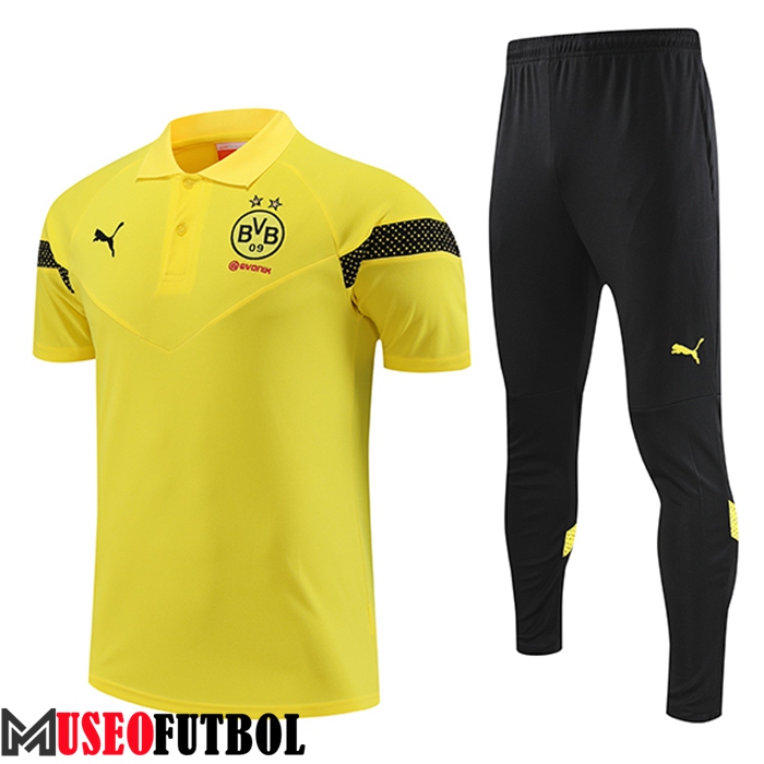 Camiseta Polo Dortmund Amarillo 2022/2023