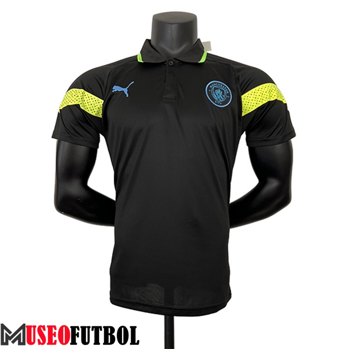 Camiseta Polo Manchester City Negro 2023/2024