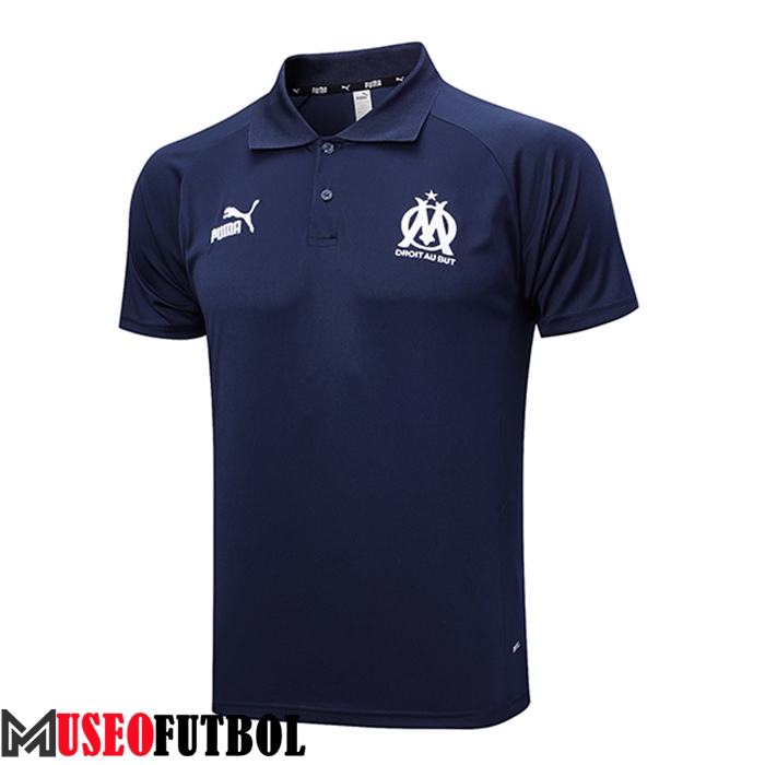 Camiseta Polo Marsella Azul marino 2023/2024