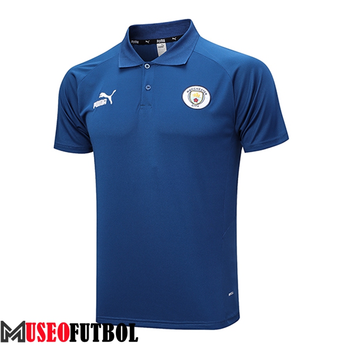 Camiseta Polo Manchester City Azul marino 2023/2024