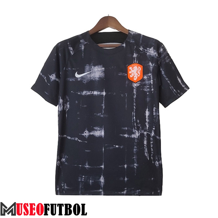 Camiseta Entrenamiento Países Bajos Negro 2023/2023