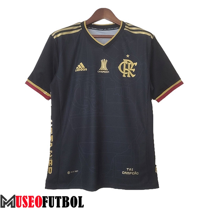 Camiseta Entrenamiento Flamengo Negro 2023/2023