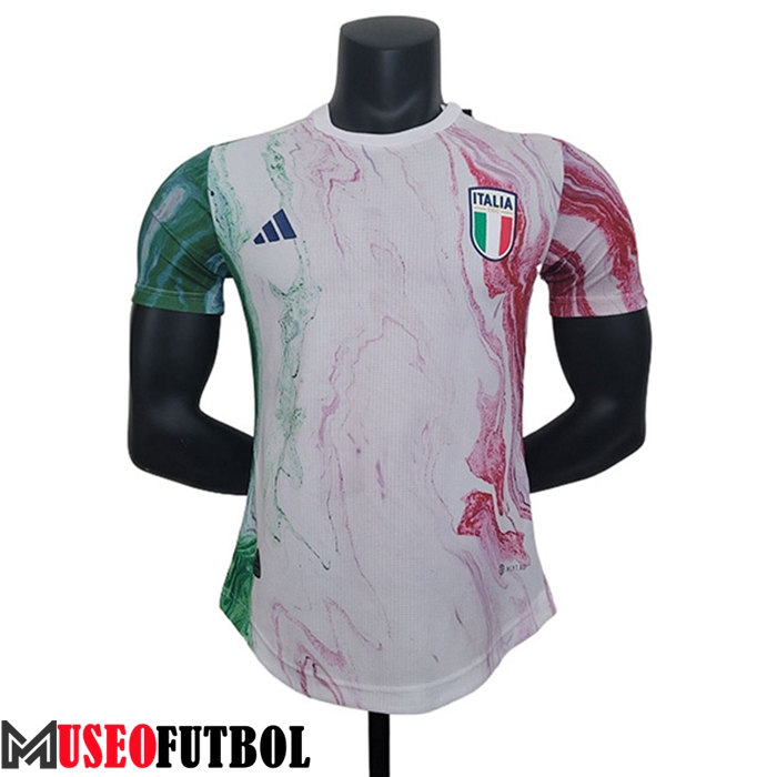 Camiseta Entrenamiento Italia Blanco/Verde/Rosa 2023