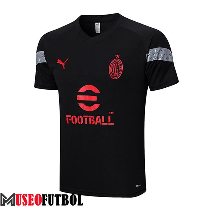 Training T-Shirts AC Milan Negro 2022/2023