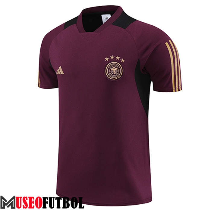 Training T-Shirts Alemania Rojo Foncé 2023/2024