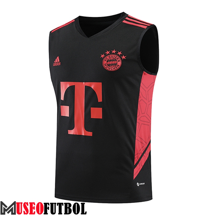 Chalecos De Futbol Bayern Munich Negro 2023/2024