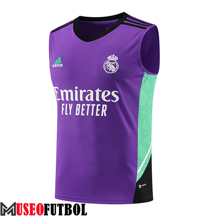 Chalecos De Futbol Real Madrid Violeta 2023/2024