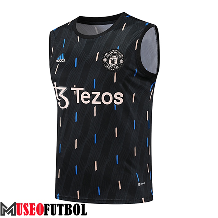 Chalecos De Futbol Manchester United Negro 2023/2024