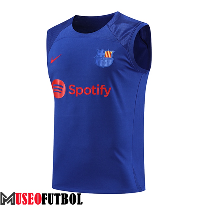 Chalecos De Futbol FC Barcelona Azul 2023/2024