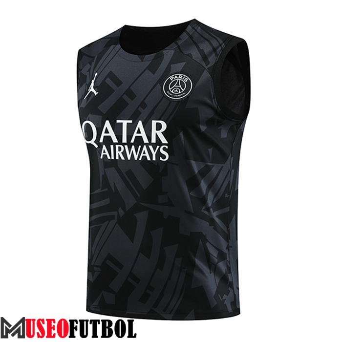 Chalecos De Futbol PSG Jordan Negro 2023/2024