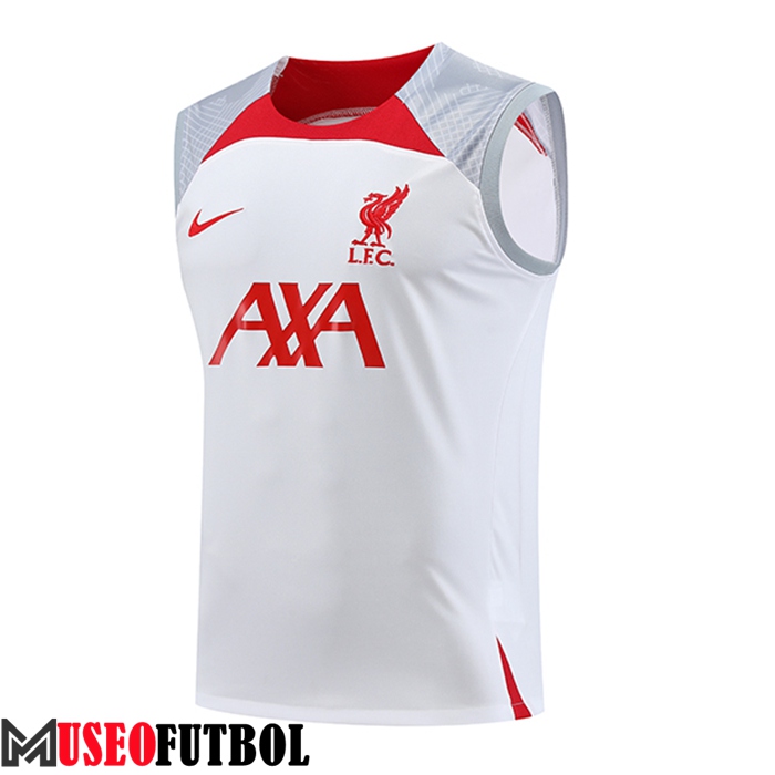 Chalecos De Futbol FC Liverpool Blanco 2023/2024