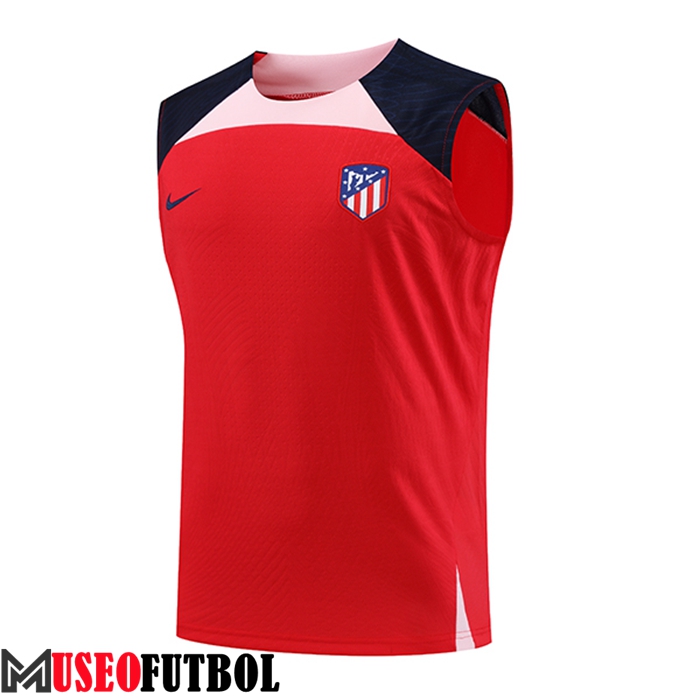 Chalecos De Futbol Atletico Madrid Rojo 2023/2024