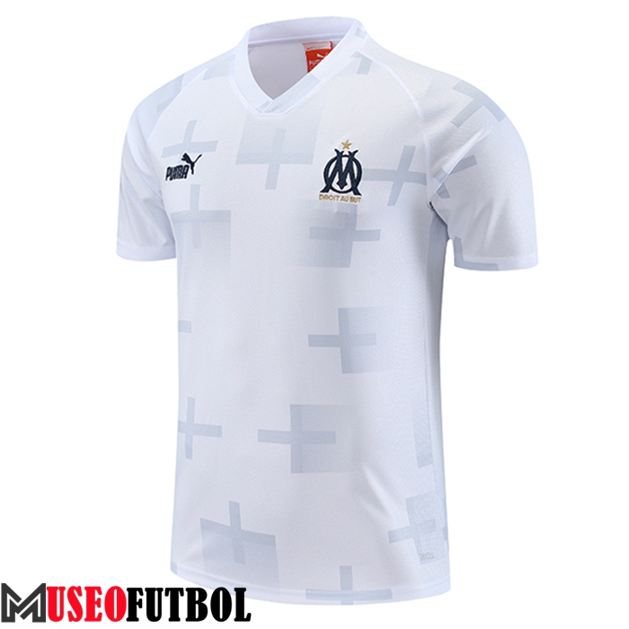 Camiseta Entrenamiento Marsella Blanco 2023/2024