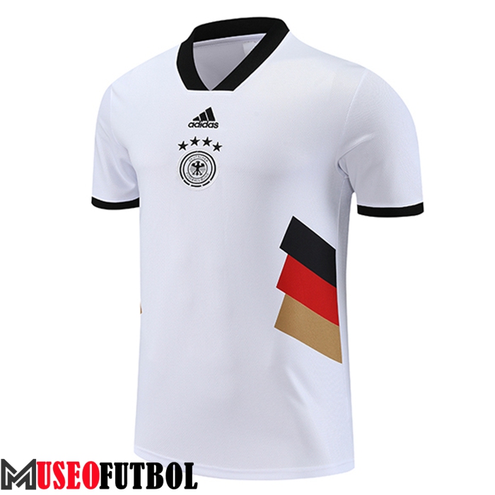 Camiseta Entrenamiento Alemania Blanco 2023/2024