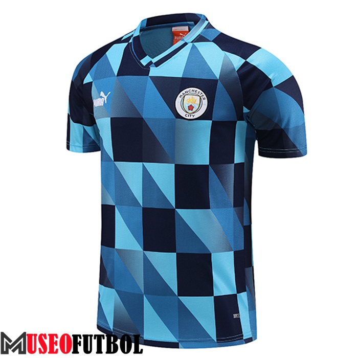 Camiseta Entrenamiento Manchester City Azul Claro 2023/2024