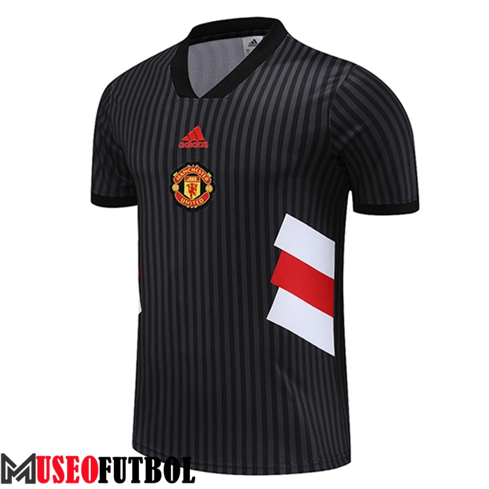 Camiseta Entrenamiento Manchester United Negro 2023/2024