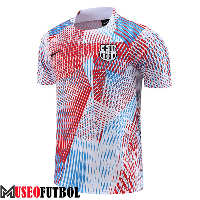 Camiseta Entrenamiento FC Barcelona Rojo/Azul/Blanco 2023/2024